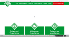 Desktop Screenshot of jahnupartner.de