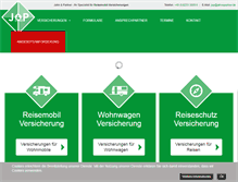 Tablet Screenshot of jahnupartner.de